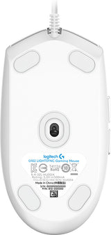 Logitech Gaming Mouse G102 LIGHTSYNC Optisk Kablet Hvid