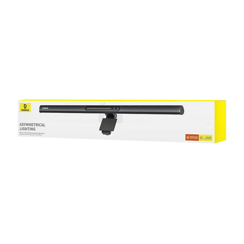i-Wok 3-lampe Baseus til monitor (sort)