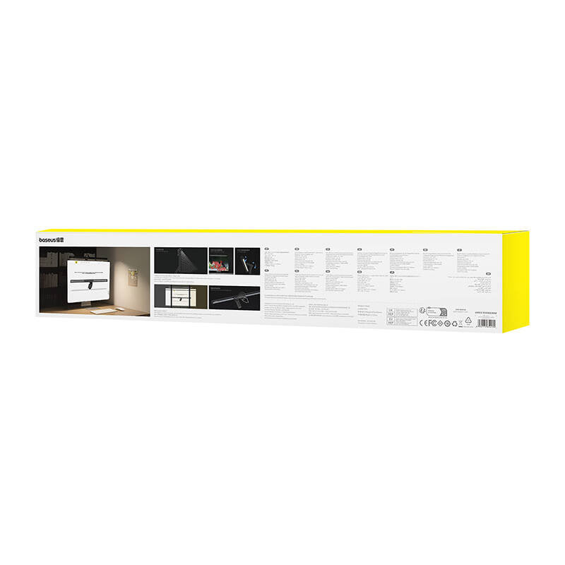 i-Wok 3-lampe Baseus til monitor (sort)