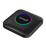 Carlinkit TBOX PLUS LED trådløs adapter, 4G/64G, Apple Carplay/Android Auto (sort)
