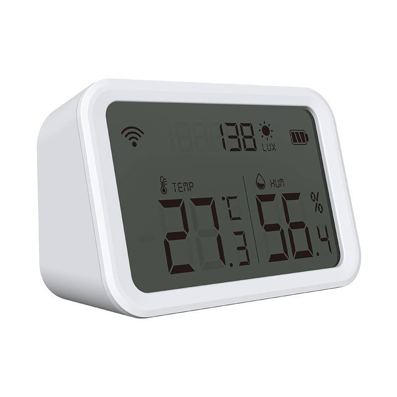NEO NAS-TH02W Temperatur- og fugtighedssensor med Zigbee TUYA-skærm