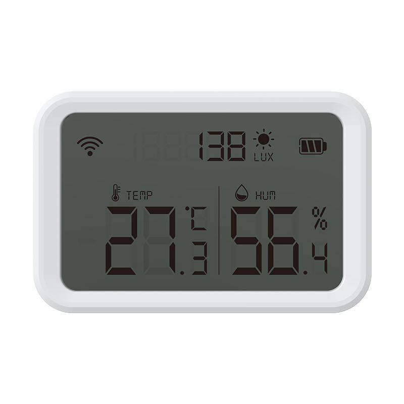NEO NAS-TH02W Temperatur- og fugtighedssensor med Zigbee TUYA-skærm