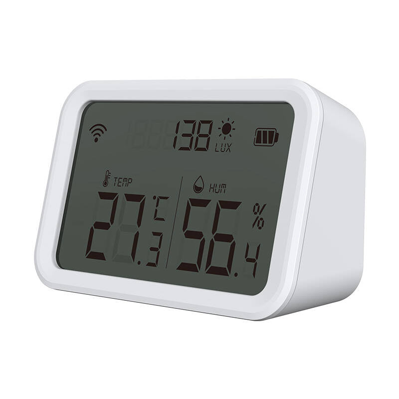 NEO NAS-TH02W Temperatur- og fugtighedssensor med Zigbee TUYA-skærm