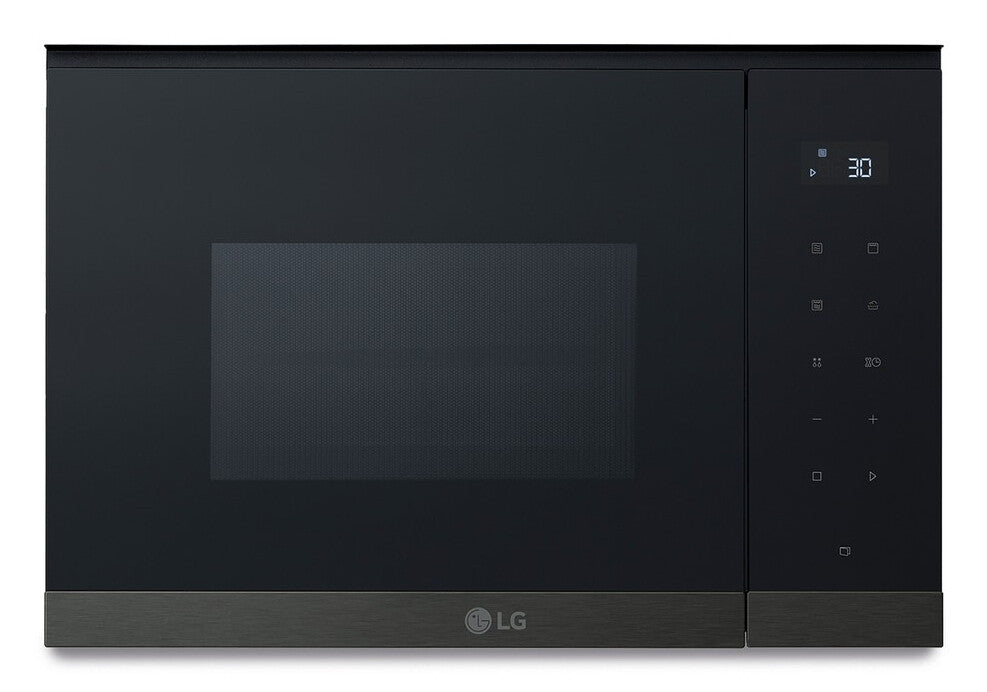 LG MG7Z2593B mikrobølgeovn Sort, Rustfrit stål Grill mikroovn Indbygget 25 L 900 W