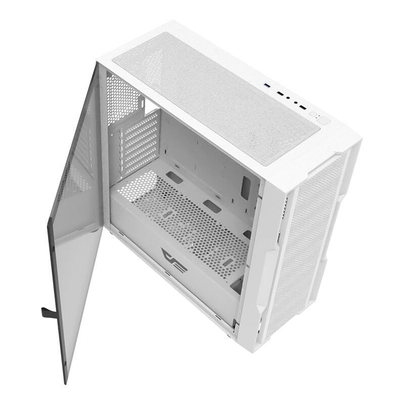Darkflash DK431 MESH computerfoder (hvid)