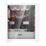 Darkflash DRX70 MESH computer case (hvid) + 4 RGB fans