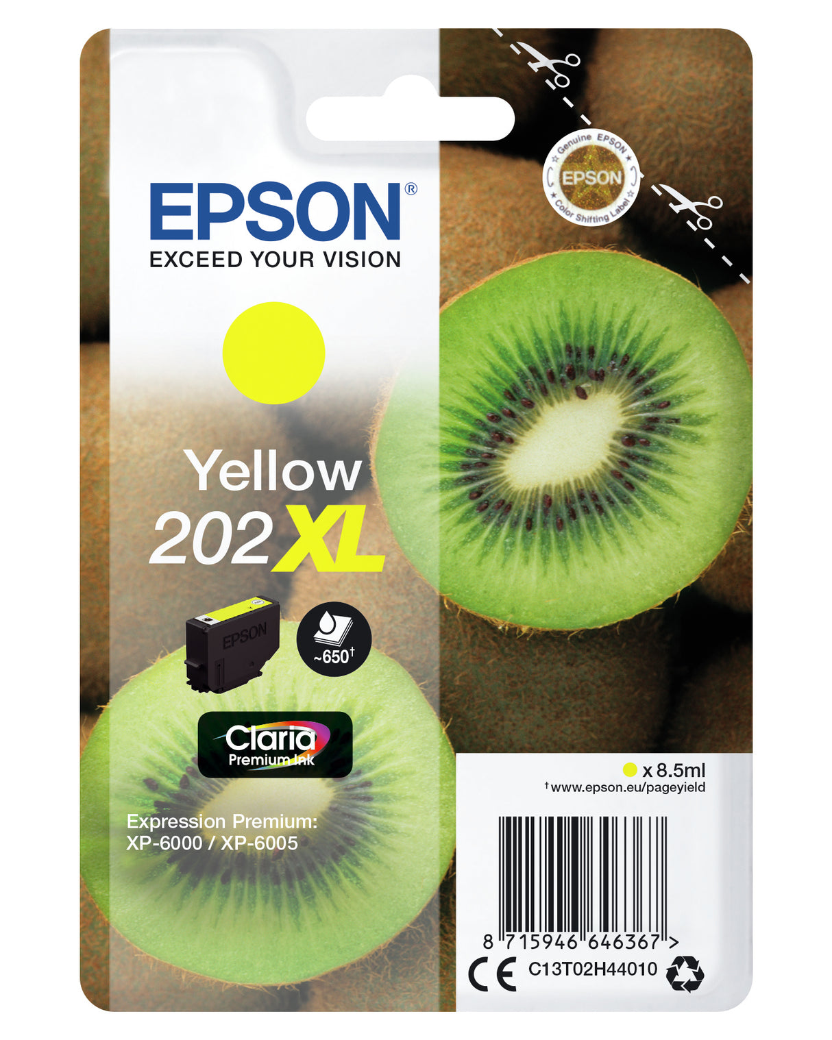 T202 Yellow Ink Cartridge XL