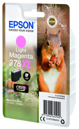Epson 378XL Lys magenta 830 sider Blæk C13T37964010