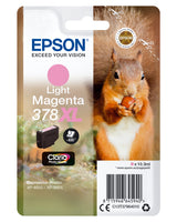 Epson 378XL Lys magenta 830 sider Blæk C13T37964010