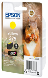 Epson Squirrel C13T37844010 blækpatron 1 stk Original Standard udbytte Gul