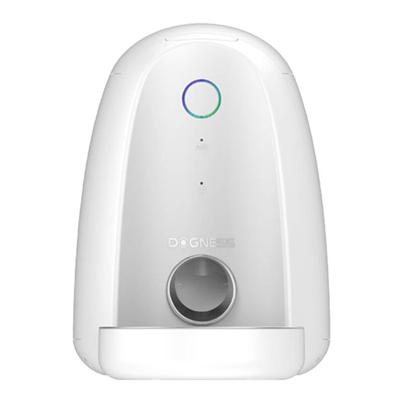 Automatisk Pet Feeder med metalskål WIFI mini Dogness (hvid)