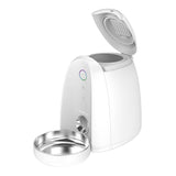 Automatisk Pet Feeder med metalskål WIFI mini Dogness (hvid)