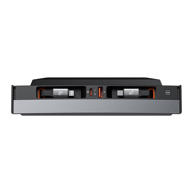 Base Hubus T-Space med USB-C til lynkabler til Tesla Cars (sort)