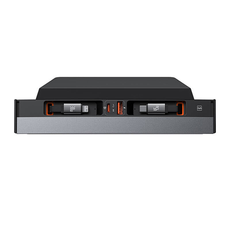 Base Hubus T-Space med USB-C til lynkabler til Tesla Cars (sort)