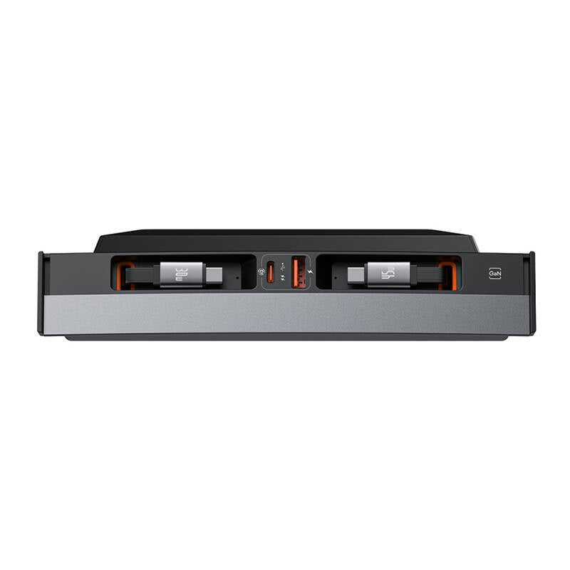 Hubus Base T-Space med USB-C til USB-C kabler til Tesla Cars (sort)
