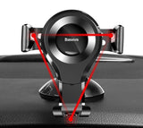 Baseus Osculum SUYL-XP01 gravity car holder for windshield or dashboard - black