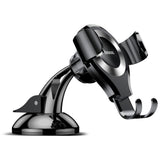Baseus Osculum SUYL-XP0S gravity car holder for windshield or dashboard - silver
