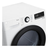 LG RV9DN9037 tørretumbler Fritstående Front-læsning 9 kg Hvid
