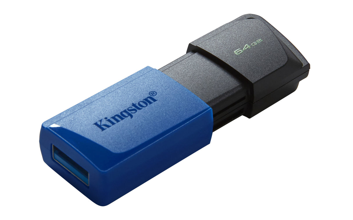Kingston Technology DataTraveler 64 GB USB 3.2 Gen 1 Exodia M (sort + blå)
