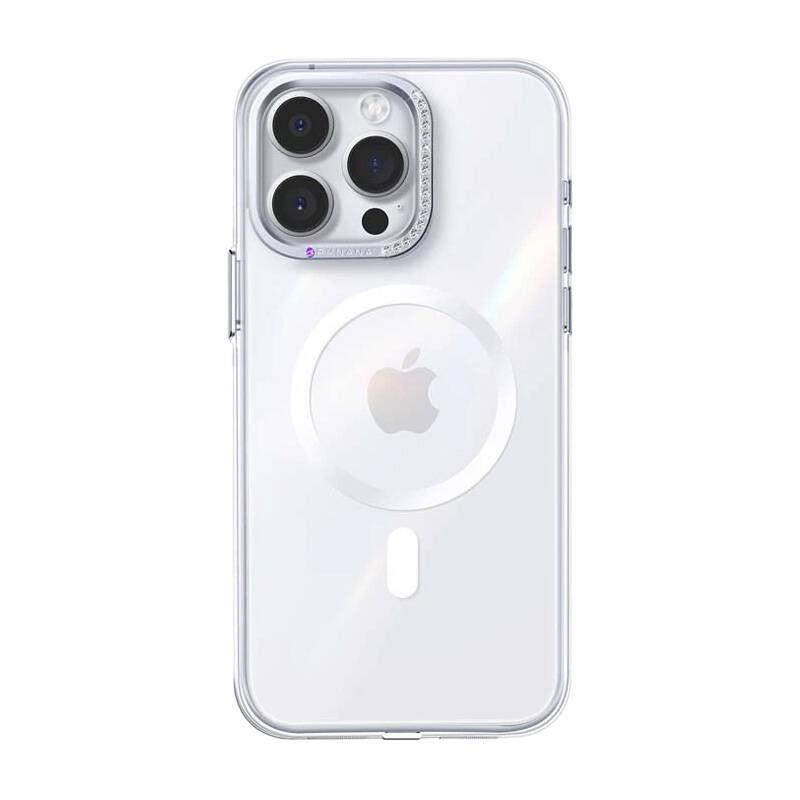 Joyroom PN-15B2 Magsafe Glacier Case til iPhone 15 Pro (klart)