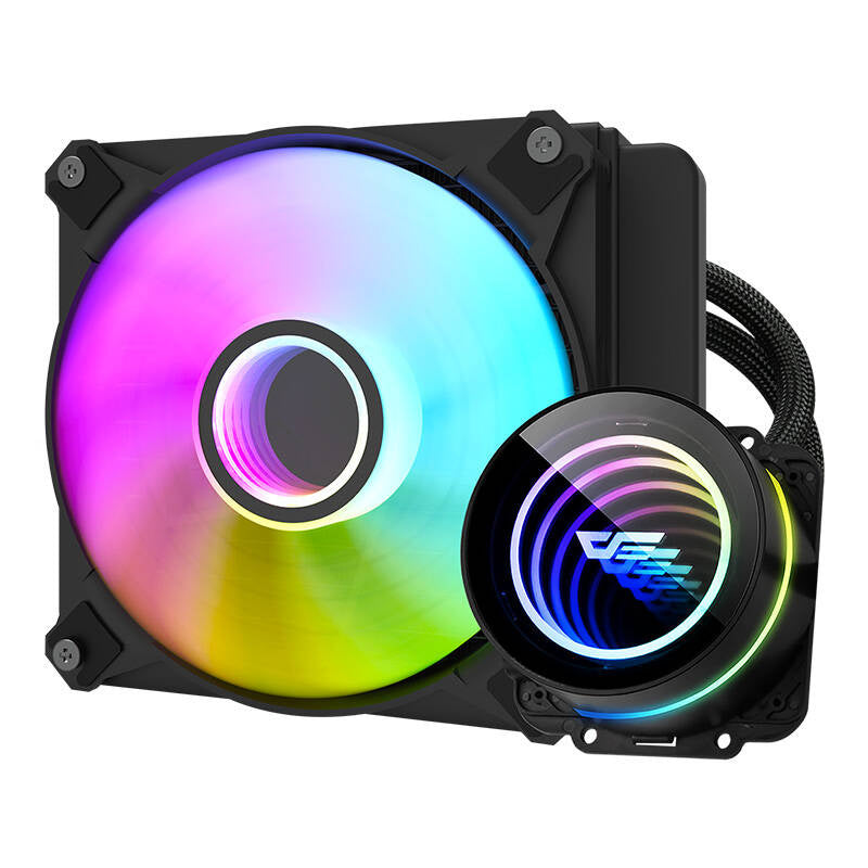 PC vandkøling Darkflash DX120 V2.6 (sort)