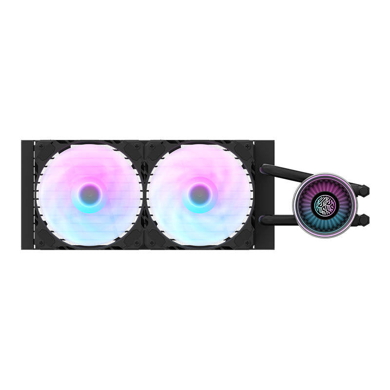 Darkflash DN 240 CPU flydende køling (sort)