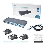 i-Tec USB-C / USB-A 3.0 4K Dual Video Docking Station USB-C Dockingstation