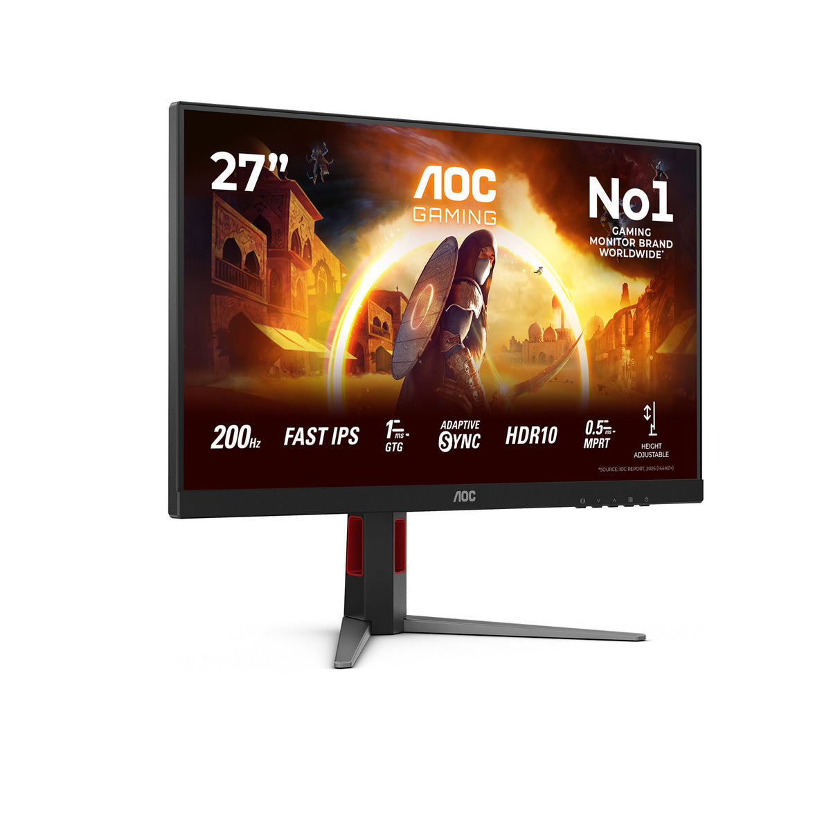 AOC G4 27G4HA computer monitor 68.6 cm (27") 1920 x 1080 pixels Full HD LED Black, Red
