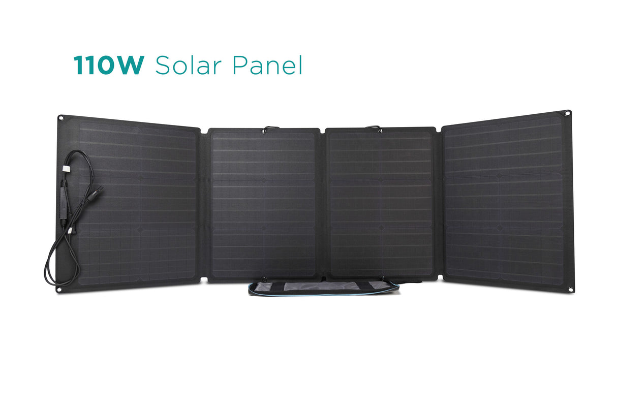 EcoFlow EFSOLAR110N solpanel 110 W Monokrystallinsk silicium