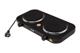 Mesko Home MS 6509 kogeplade Sort Bordplade Forseglet plade 2 zone(s)