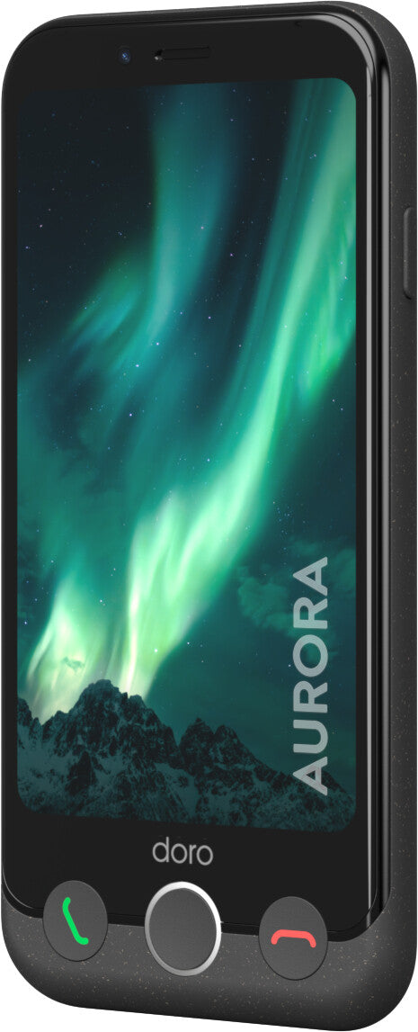 Doro Aurora 11 11,4 cm (4.5") Dual SIM Android 14 4G USB Type-C 4 GB 64 GB 3000 mAh Grafit