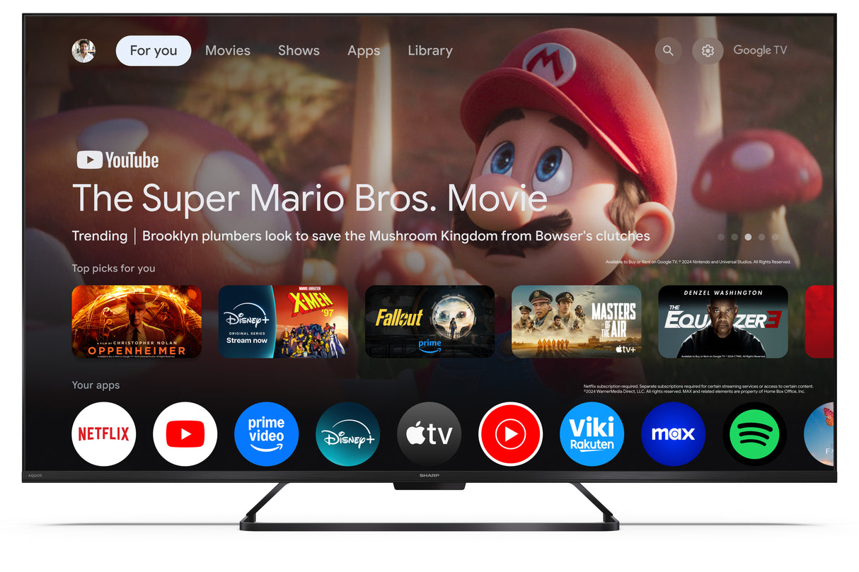 Sharp 55HR7265E TV 139,7 cm (55") 4K Ultra HD
