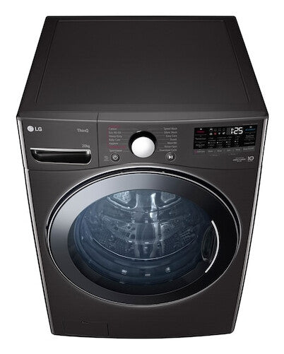LG Serie 600 FVB20NS2TE vaskemaskine Front-læsning 20 kg 1000 rpm Sort