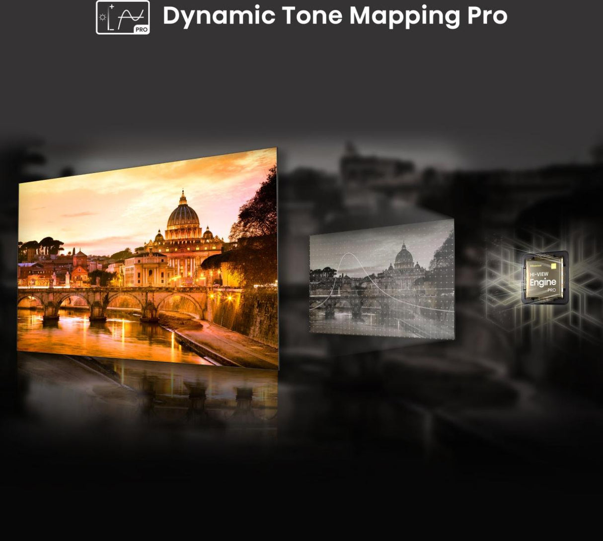 Hisense 55U7NQ 55 4K UHD (2160p) Sort Mørkegrå