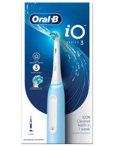 Oral-B IOSERIES3ICE elektrisk tandbørste Voksen Roterende, pulserende tandbørste Blå