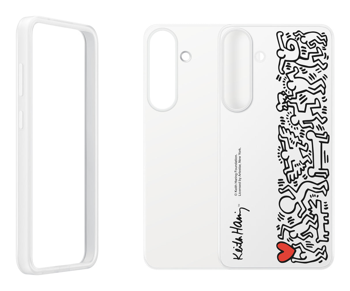Samsung EF-MS936 mobiltelefon etui 17 cm (6.7") Cover Flerfarvet, Hvid