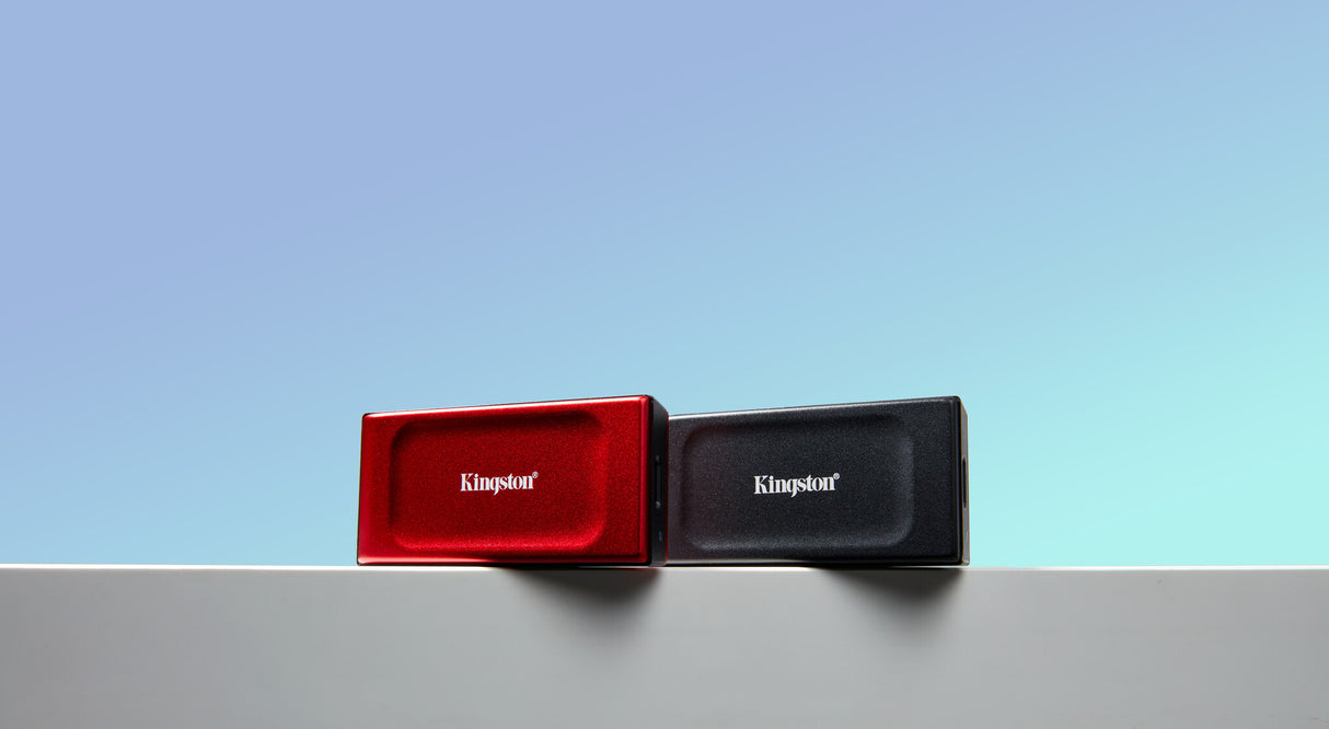 Kingston Technology 1 TB XS1000 Red External USB 3.2 Gen 2 – Bærbart SSD-drev