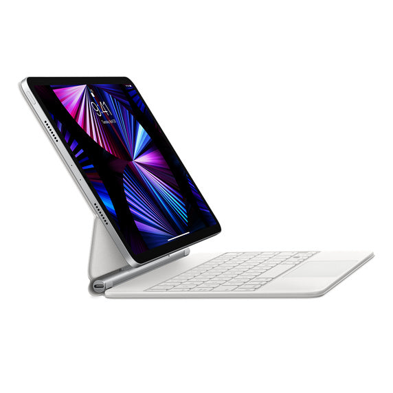 Apple Magic Keyboard til 11" iPad Pro (4. generation) og iPad Air (5. generation) – dansk – hvid