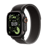 *Apple Watch Ultra 3 GPS + Cellular 49mm Black Titanium Case with Black/Charcoal Trail Loop - S/M