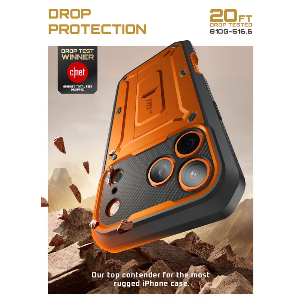 Supcase Unicorn Beetle Pro Iphone 17 Pro Max Koral