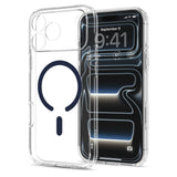 Spigen Ultra Hybrid Magsafe Iphone 17 Pro Max / 18 Pro Max Klar/Dyb Blå