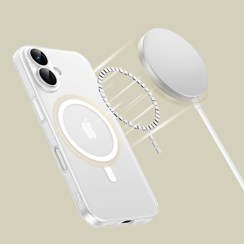 Tech Protect Magslim Magsafe Iphone 16 E / 17 E Mat/Ice