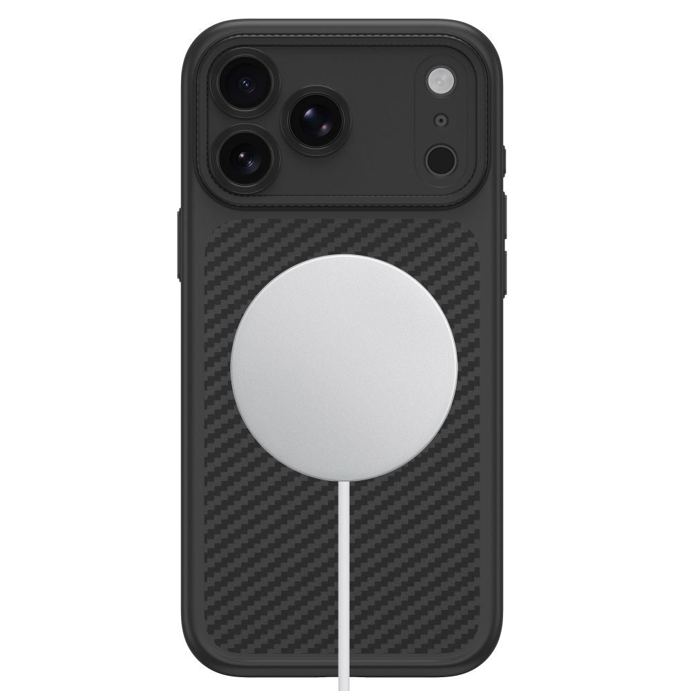 Tech Protect Magcam Magsafe Iphone 17 Pro Max / 18 Pro Max Kulstofsort