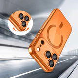 Tech Protect Magflex Magsafe Iphone 17 Pro Shiny Cosmic Orange