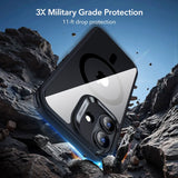 Esr Classic Hybrid Magsafe & Hærdet Glas Til Iphone 17, Klar/Sort
