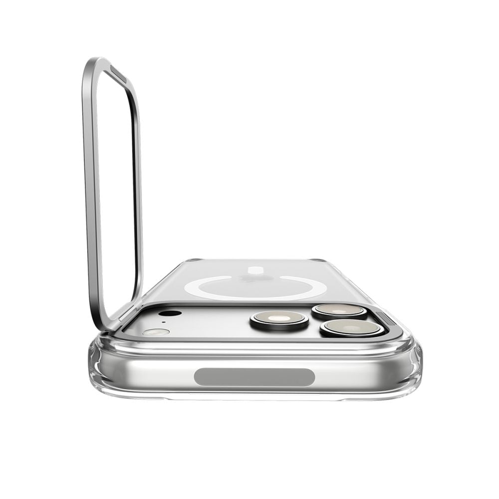 Spigen Ultra Hybrid Optik S Magsafe Iphone 17 Pro Max / 18 Pro Max Klar/Sølv