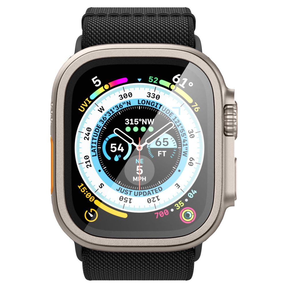 Hærdet Glas Spigen Glas.Tr Slim Pro Apple Watch Ultra 1/2 (49 Mm) Titanium