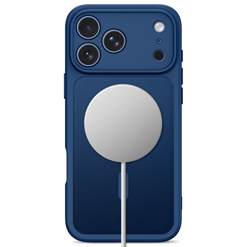 Tech Protect Basicmag Magsafe Iphone 17 Pro Max / 18 Pro Max Mat Dyb Blå