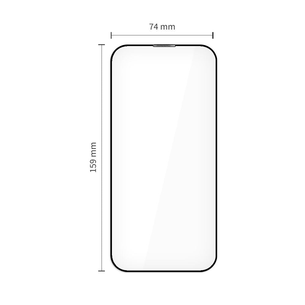 Hærdet Glas Tech Protect Quick Set+ 2 Pack Iphone 17 Pro Max Black