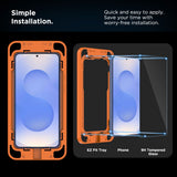 Hærdet Glas Tech Protect Quick Set+ 2 Pack Galaxy S24 / S25 Clear